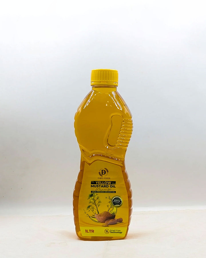Yellow Mustard (سرسوں) Oil | 100% Pure, Cold-Pressed & Unrefined