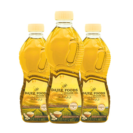 Sesame (تل) Oil | 100% Pure, Cold-Pressed & Unrefined
