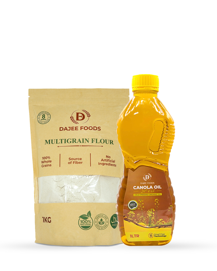 Multigrain Flour (1 kg) + Canola Oil (1 L)