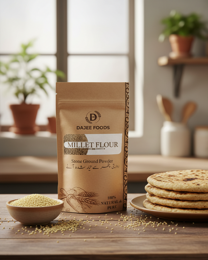 Millet Flour (باجرہ) | 100% Natural, Stone-Ground & Gluten-Free