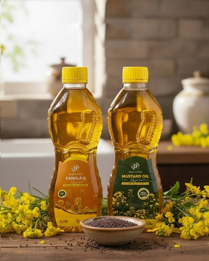 1L Mustard oil + 1L Canola Oil