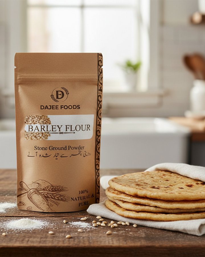 Barley Flour (جَو) | 100% Natural, Stone-Ground & Whole Grain