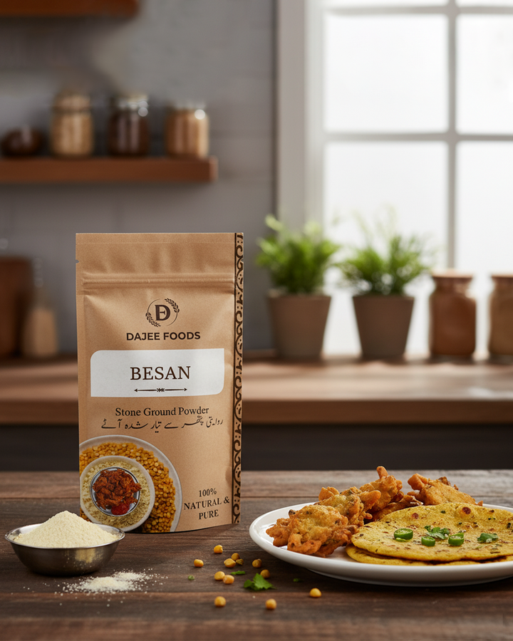 Gram Flour/ Besan (بیسن) | 100% Natural, Stone-Ground & Gluten-Free