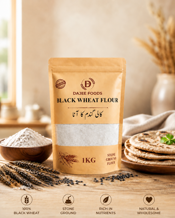 Black Wheat Flour | Diabetic Friendly , Stone-Ground and Whole Grain