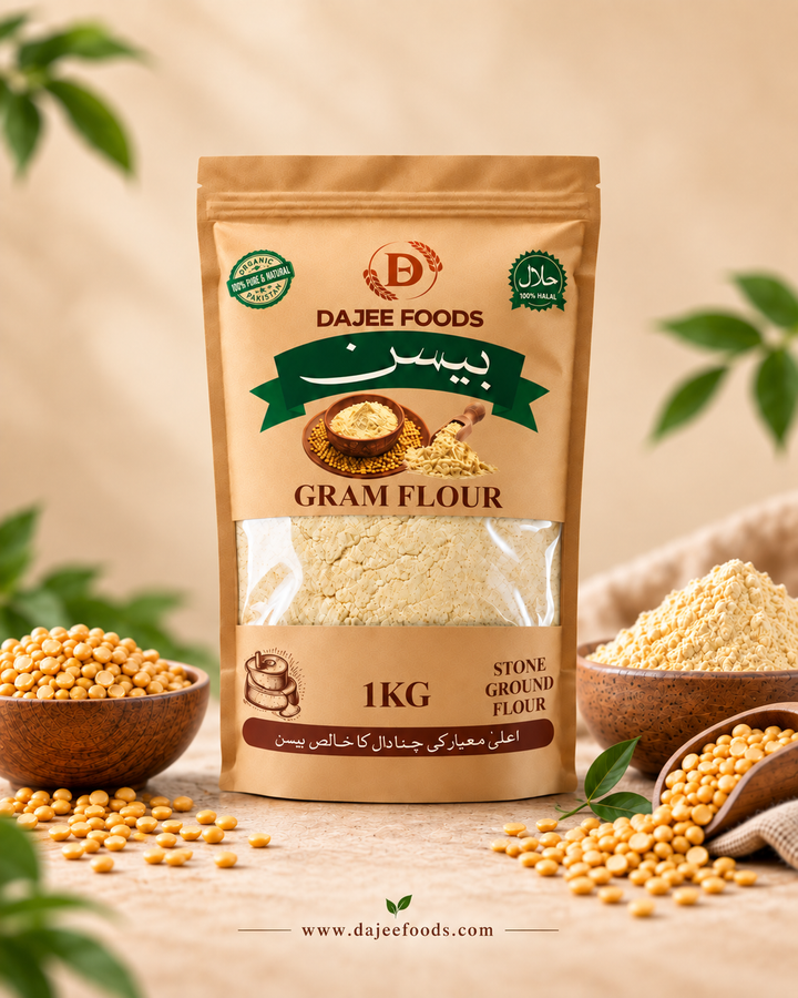 Gram Flour/ Besan (بیسن) | 100% Natural, Stone-Ground & Gluten-Free