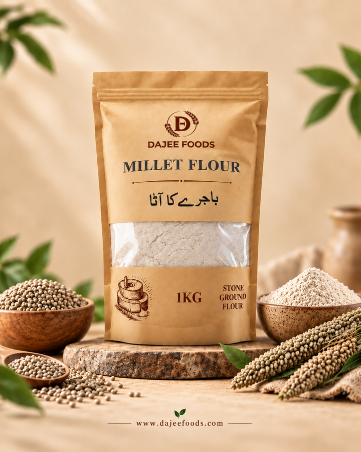 Millet Flour (باجرہ) | 100% Natural, Stone-Ground & Gluten-Free