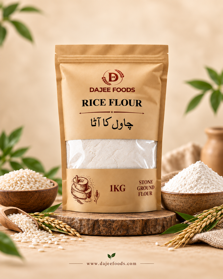 Rice Flour (چاول کا آٹا) | 100% Natural, Stone-Ground &amp; Gluten-Free