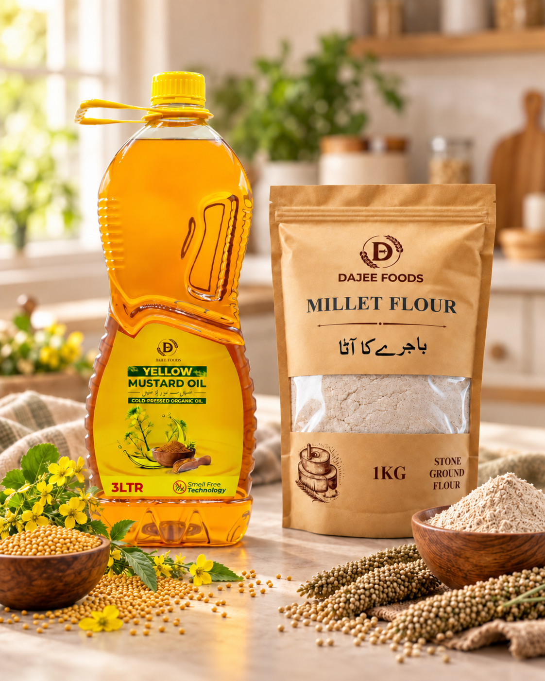 Dajee Golden Mustard &amp; Millet Combo