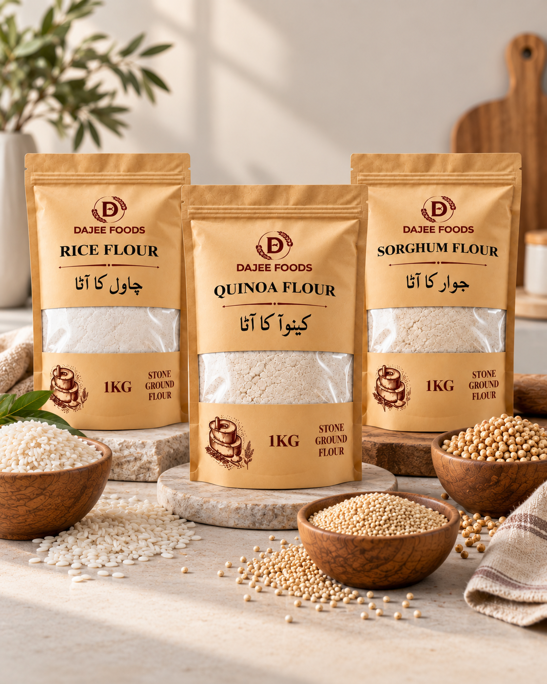 Dajee Gluten-Free Grain Trio