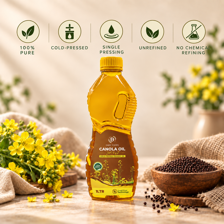Canola Oil – Light, Pure & Heart-Friendly