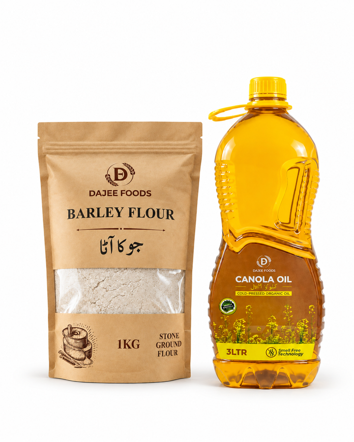 Barley Flour (1 kg) + Canola Oil (3 L)