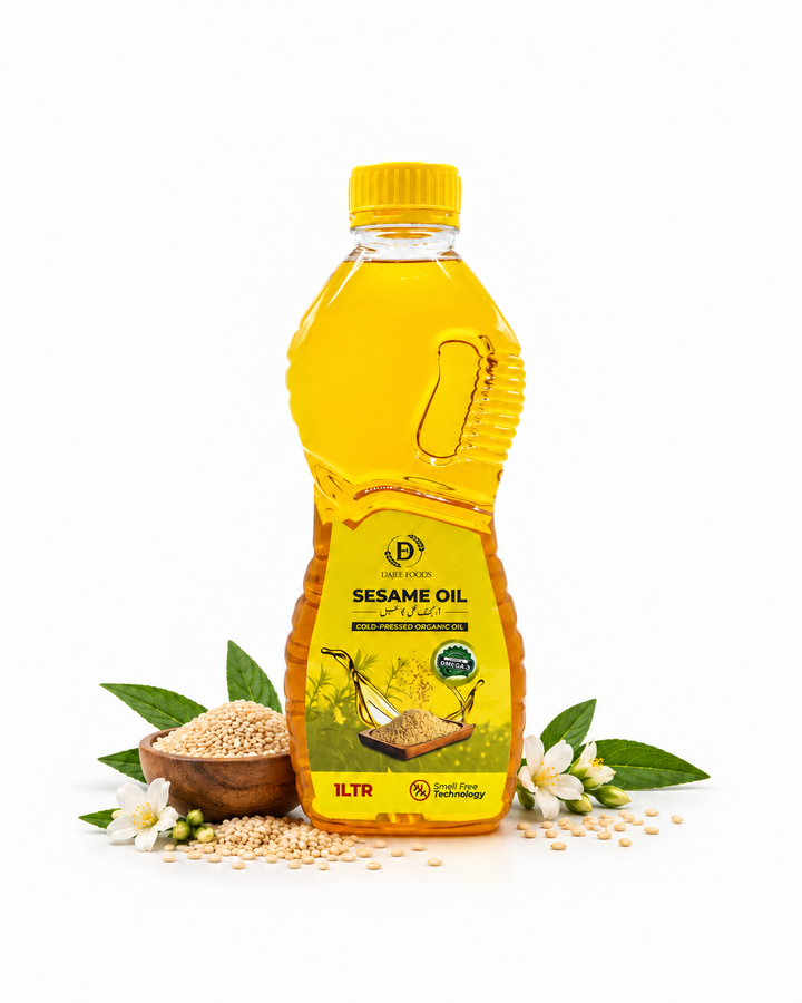Sesame (تل) Oil | 100% Pure, Cold-Pressed & Unrefined