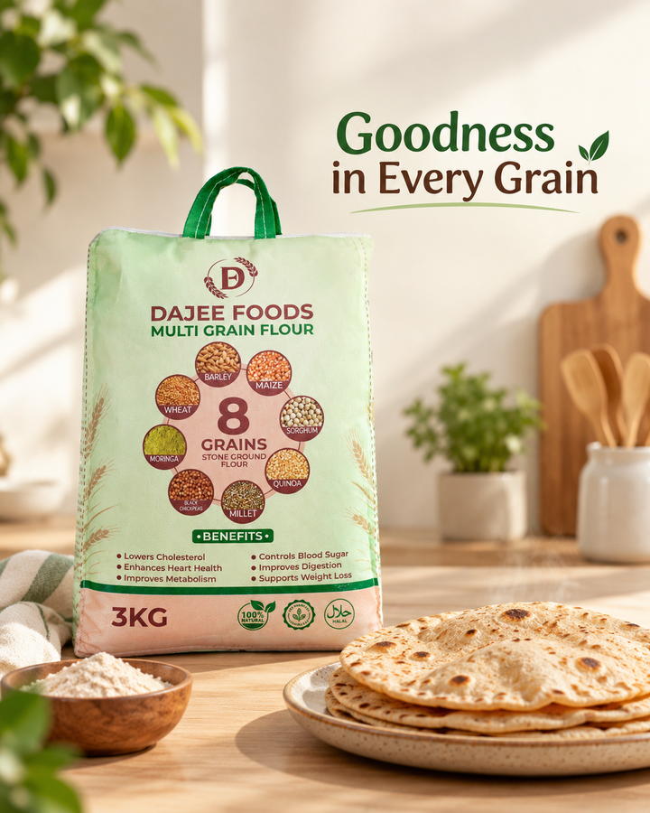 Multigrain Flour | 100% Natural, Stone-Ground & Whole Grain