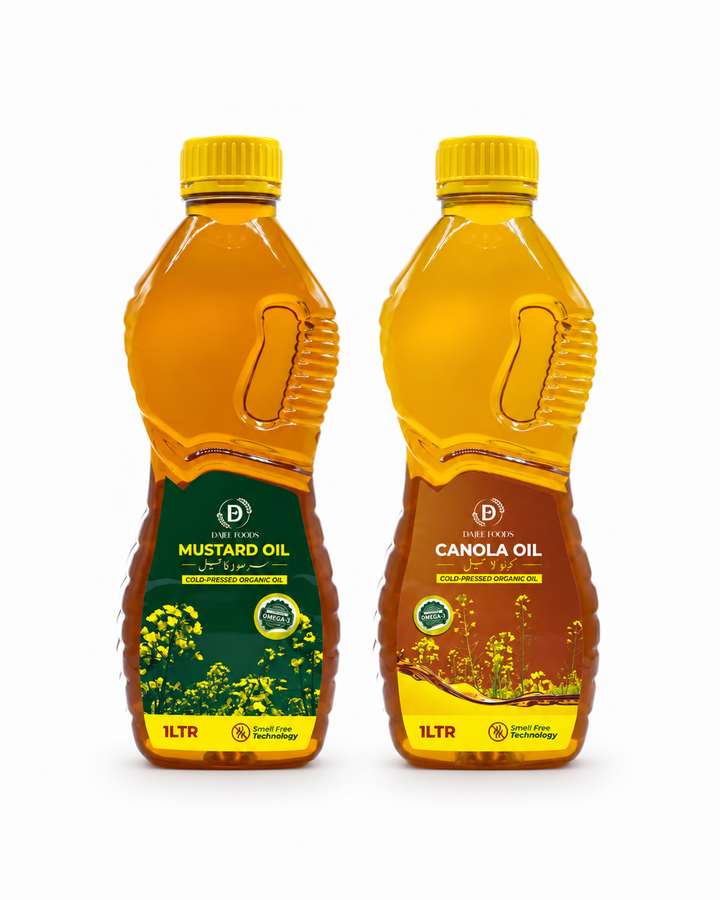 1L Mustard oil + 1L Canola Oil