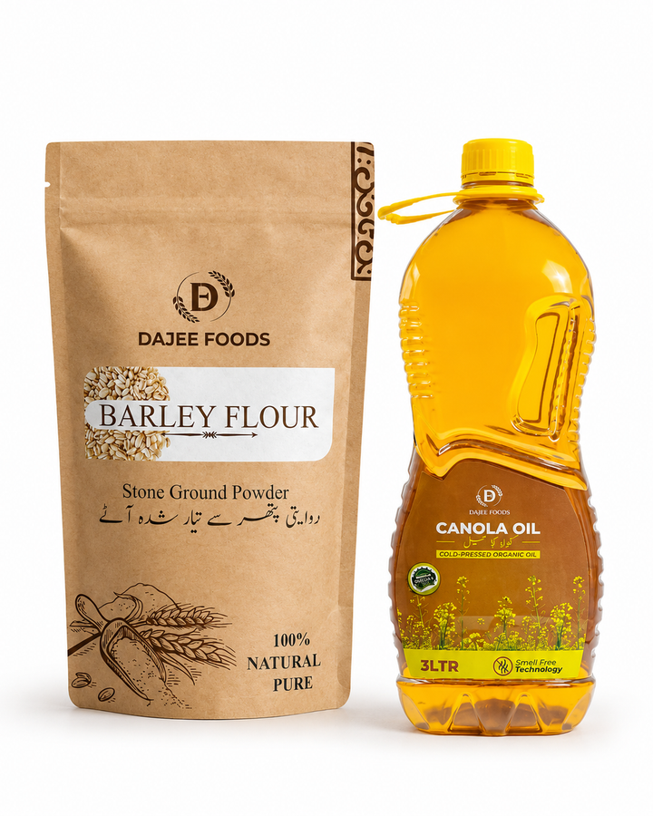 Barley Flour (1 kg) + Canola Oil (3 L)