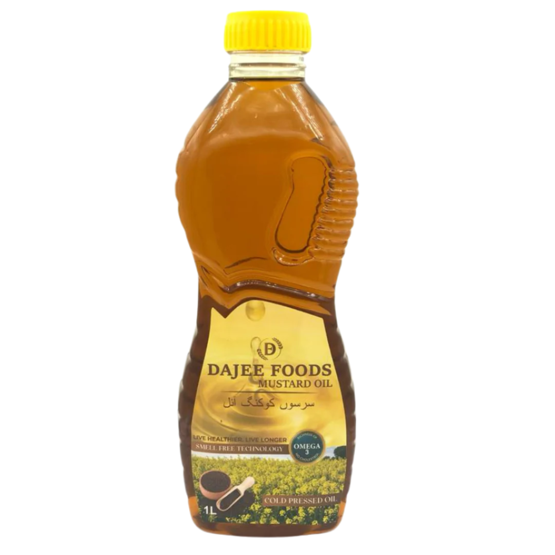 Mustard (سرسوں) Oil | 100% Pure, Cold-Pressed & Unrefined